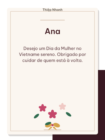 Cartão de 20 de outubro