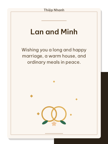 Wedding · gold marks