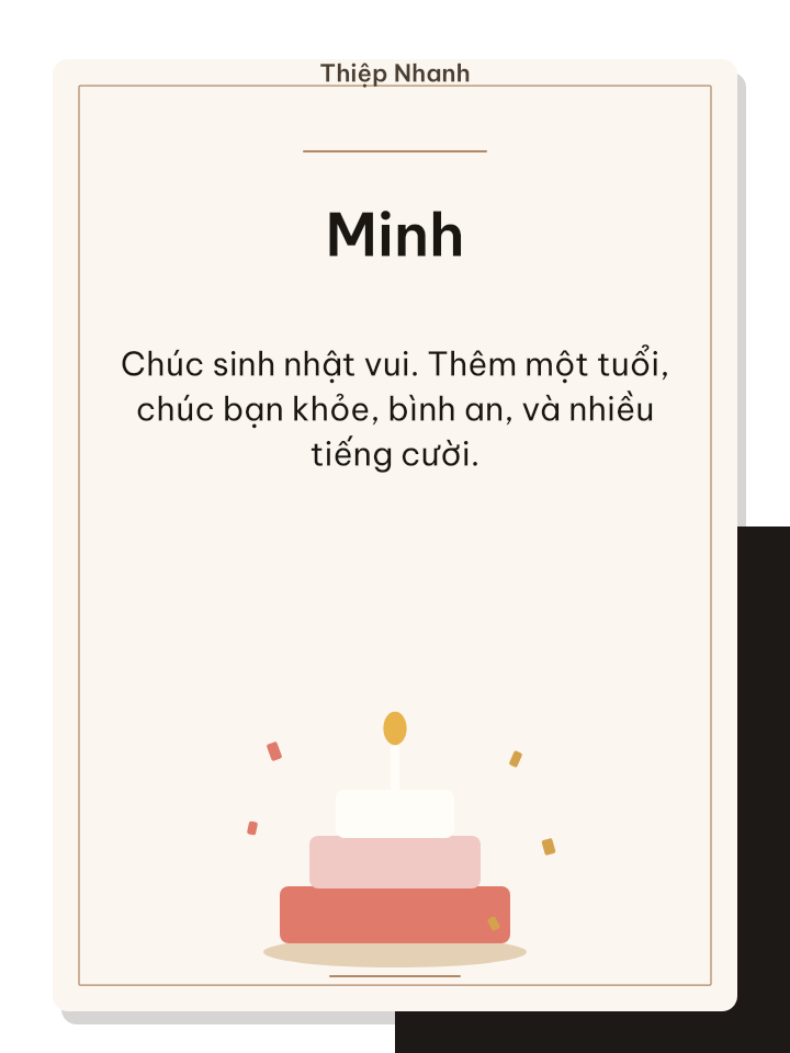 Thiệp sinh nhật