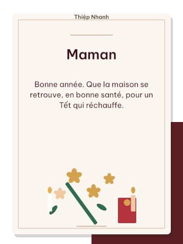 Tết · deux bougies