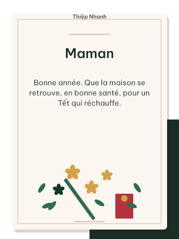 Tết · feuille verte