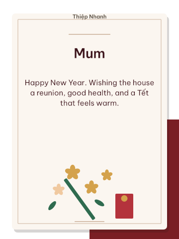 Tết card